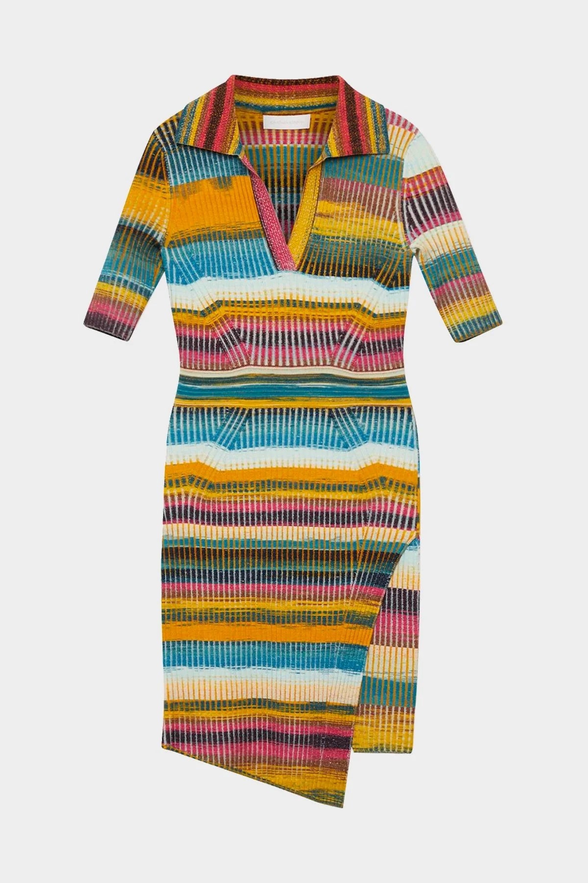 Jonathan Simkhai Solana Polo Mini Wrap Dress