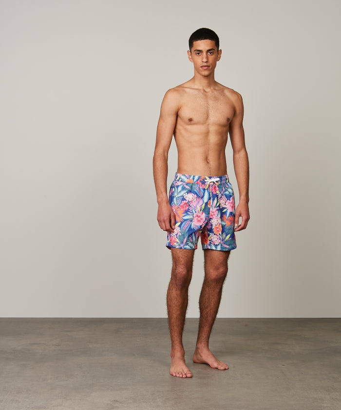Hartford Hibiscus Print Swimwear